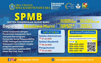 Beasiswa Murni Kerjasama dengan Perusahaan dengan Pemerintah Daerah Kabupaten Karo